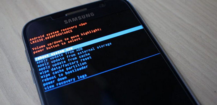 Hard reset Android phone