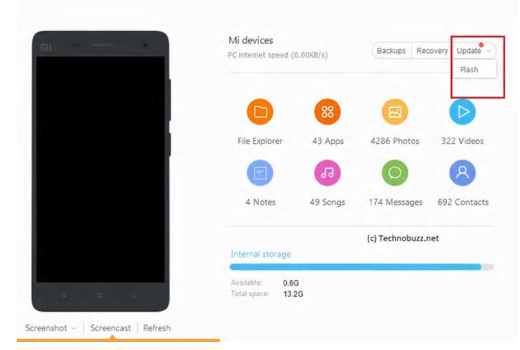 how to unlock redmi phone via mi pc suite