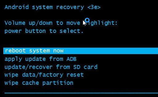 reboot system now