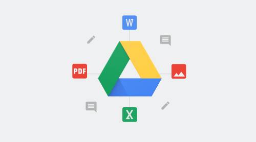 restore pdf from google drive