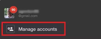 manage accounts