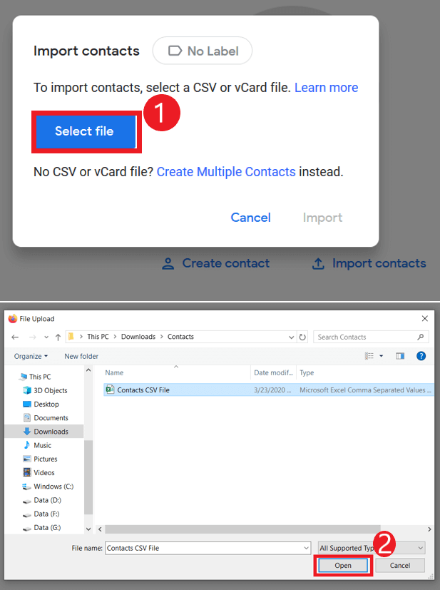 How To Import CSV Contacts To Android Phone Without Gmail