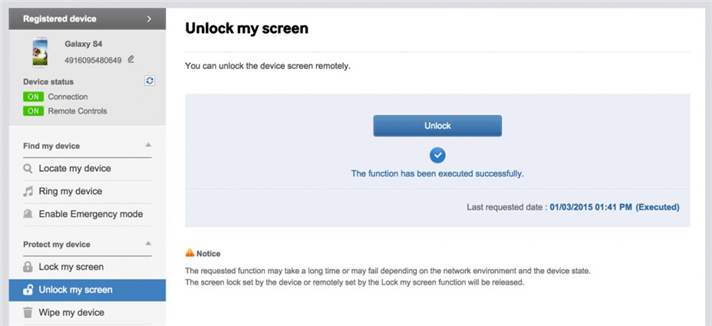 unlock pattern lock with find my mobile