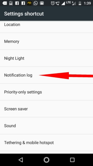 see deleted whatapp messages from notification log