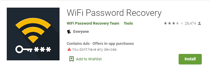 Wifi key recovery. WIFI password Recovery Plus для ПК.