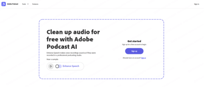 app adobe audio enhancer