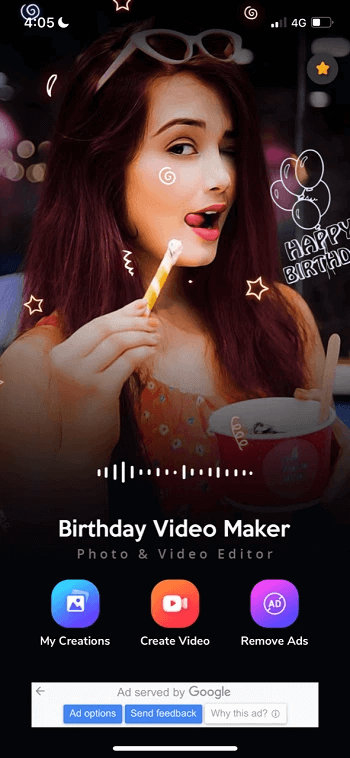 birthday vuideo maker-status happy birthday video maker app