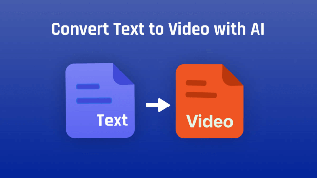 convert text to video