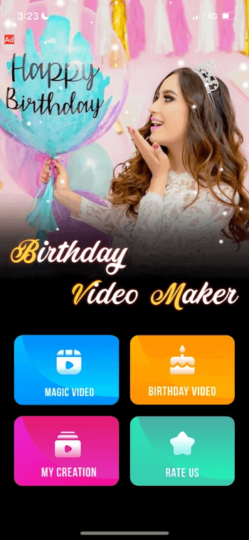 flyingappstudio happy birthday video maker