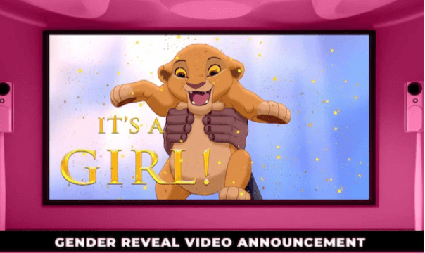 gender reveal video