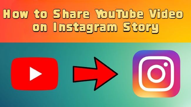 how to share youtube video on instagram story