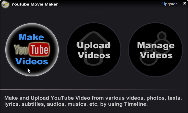 make video on youtub movie maker