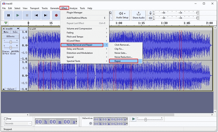 noise removal and repair