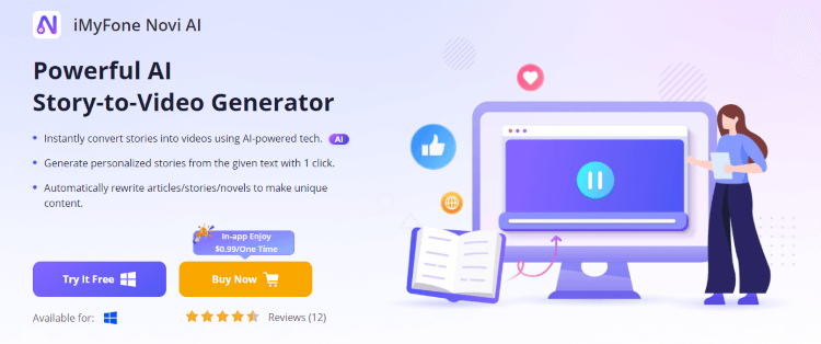 novi ai video generator