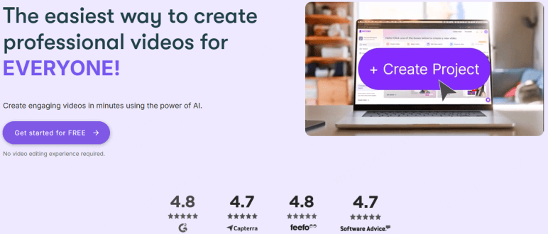 pictory - 2short.ai alternative