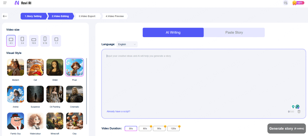enter your text or make ai text​