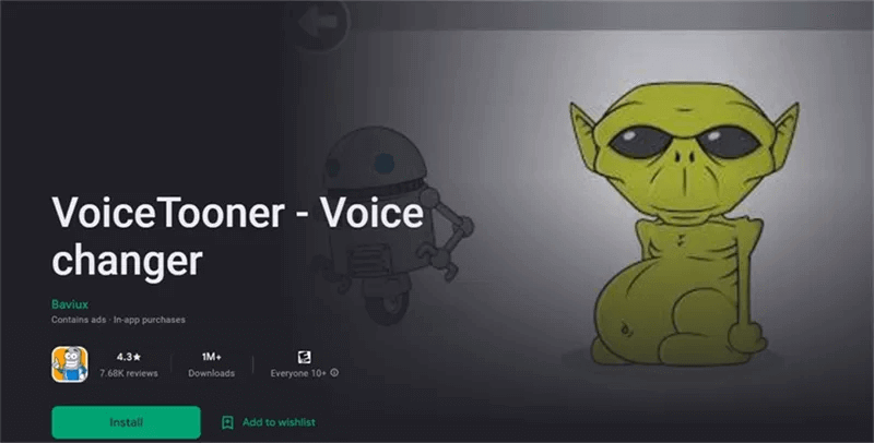 voicetooner cartoon ai voice generator