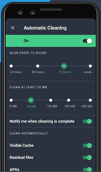 avg cleaner cache app