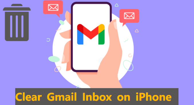 clear gmail inbox on iphone
