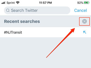 how to clear cache twitter for mac