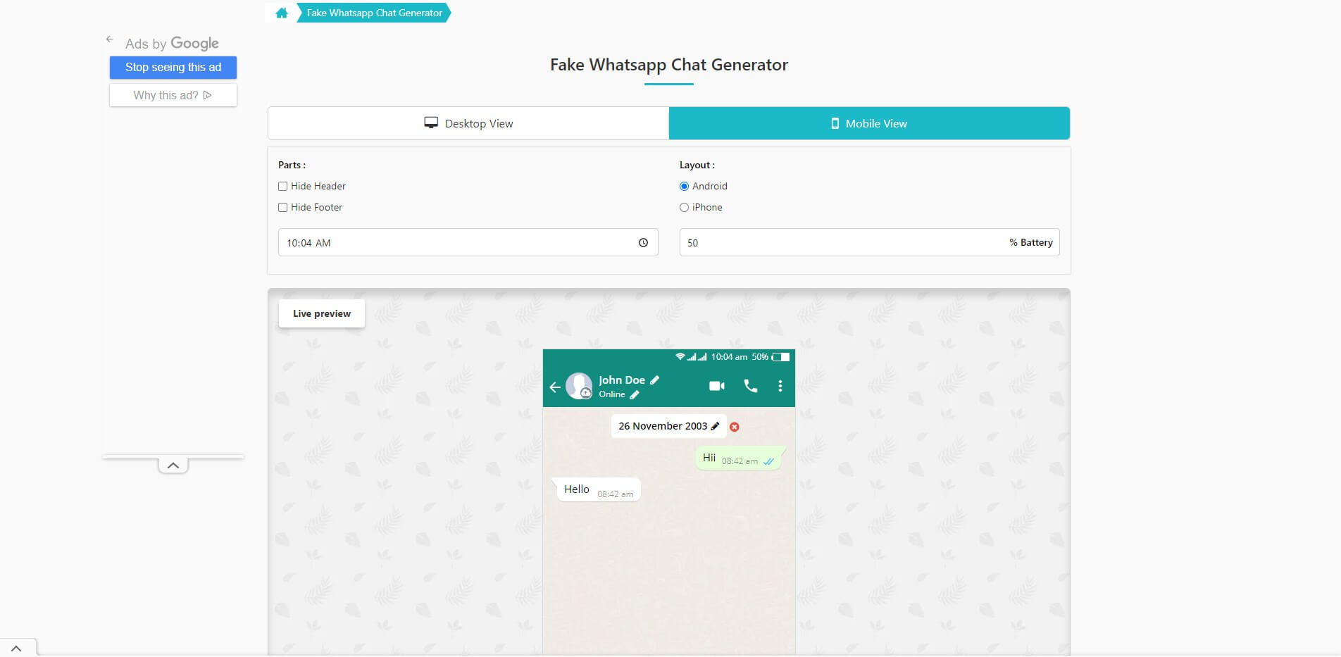 fake-whatsapp-chat-generator