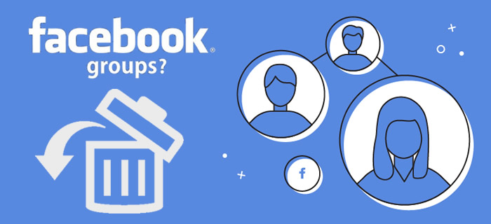 how to delete a facebook group