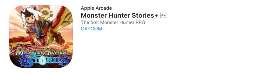 download the moster hunter stories app