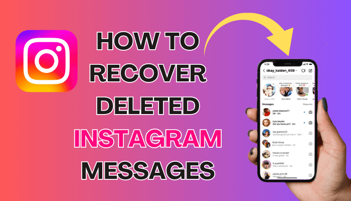 how to recover deleted instagram messages