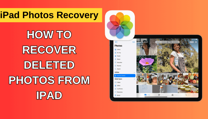 how to recover deleted photos from iPad