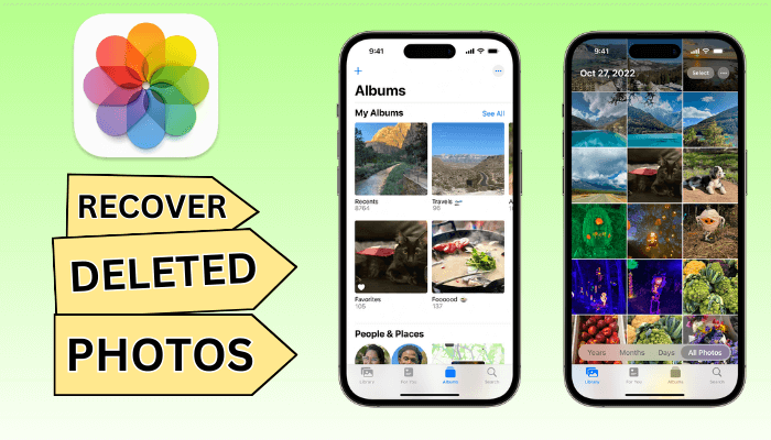 how to recover deleted photos from iPhone