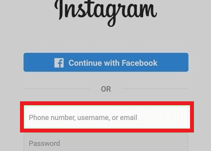 recover instagram account with Email Account