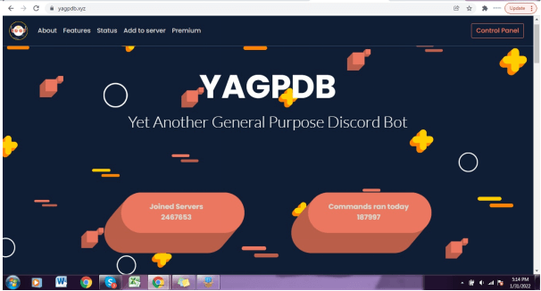 YAGPDB website
