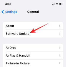 Update iPhone to iOS 16 Manually