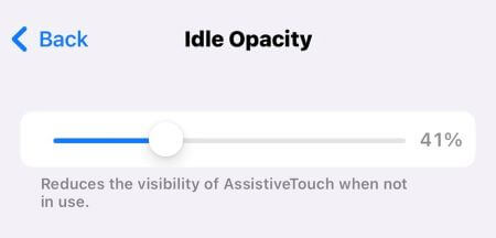 adjust idle capacity