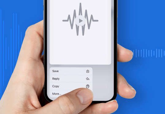 iphone audio messages - imyfone fixppo
