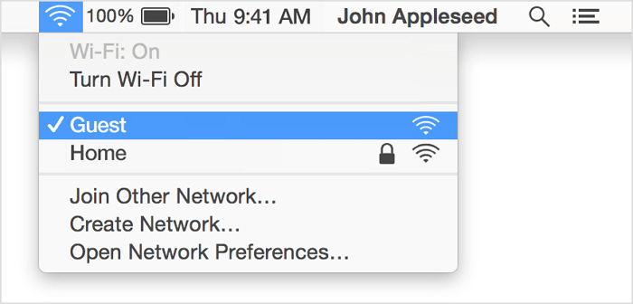 check Wi-Fi on Mac