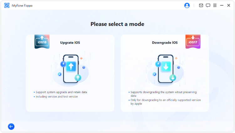 choose to upgrade ios 18 beta