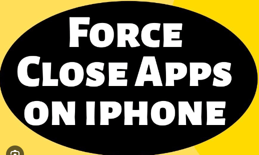close the app using force