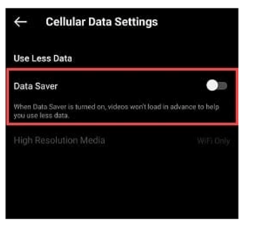 data saver