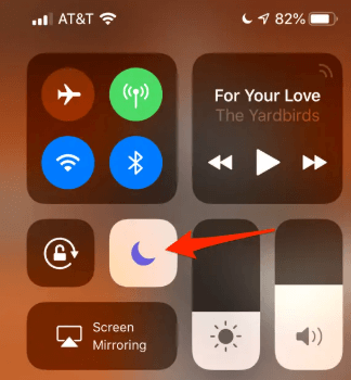 Use “Do not disturb” Mode in iPhone