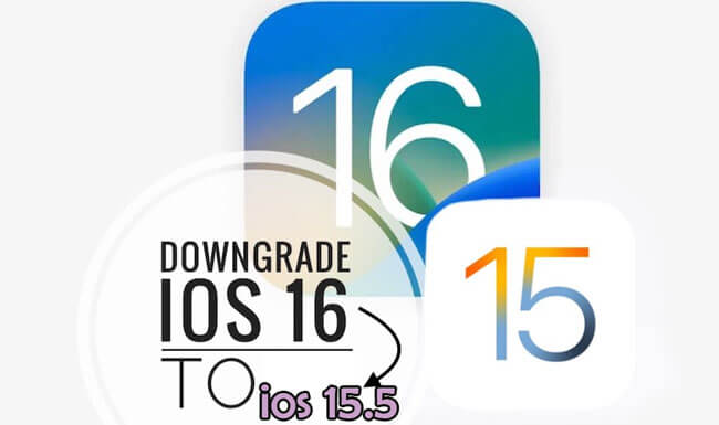downgrade to ios15.5 without itunes