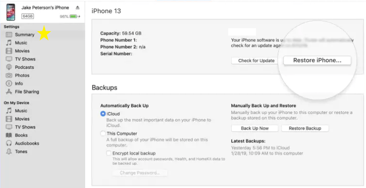 downgrade iOS 16 to iOS 15
