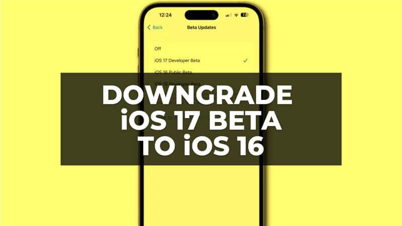 fixppo downgrade ios 17 beta to ios 16