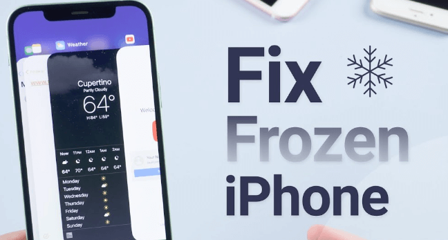 fix frozen iphone 11 - imyfone fixppo