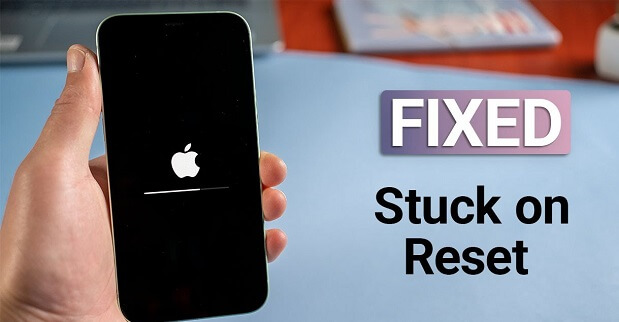fix iphone stuck in reset