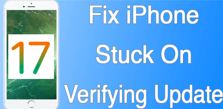 fix iphone stuck on verifying update - imyfone fixppo