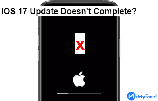 fixing ios 17 update doesn't complete