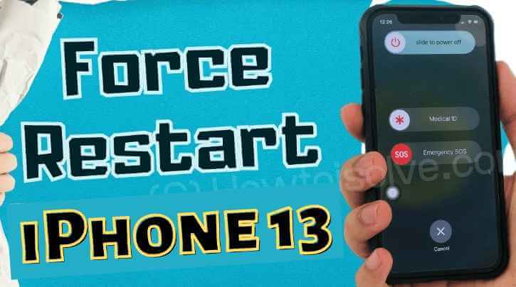 force restart iphone 13