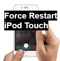 force restart ipod touch
