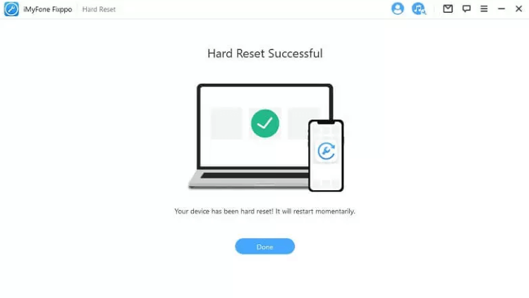 hard reset successfully